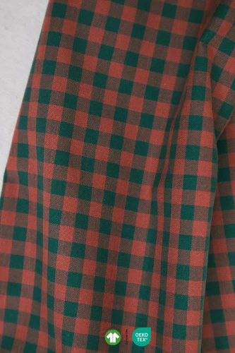 Krata Gingham organiczna bawełna GOTS