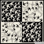 Panel na apaszkę w jaskółki Katia