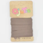 Lamówka elastyczna taupe długość 3m