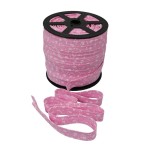 Lamówka bawełniana różowe kwiatki 247