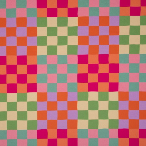 Canvas kolorowa krata szachownica