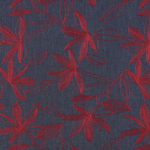 Jeans haftowane kwiaty